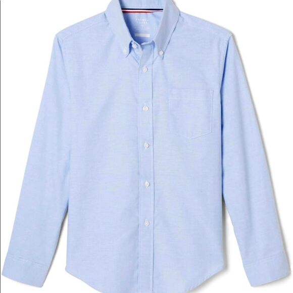 5 Piece French Toast Oxford Button Down Dress Shirts for School, Church, Etc. - Picture 1 of 8